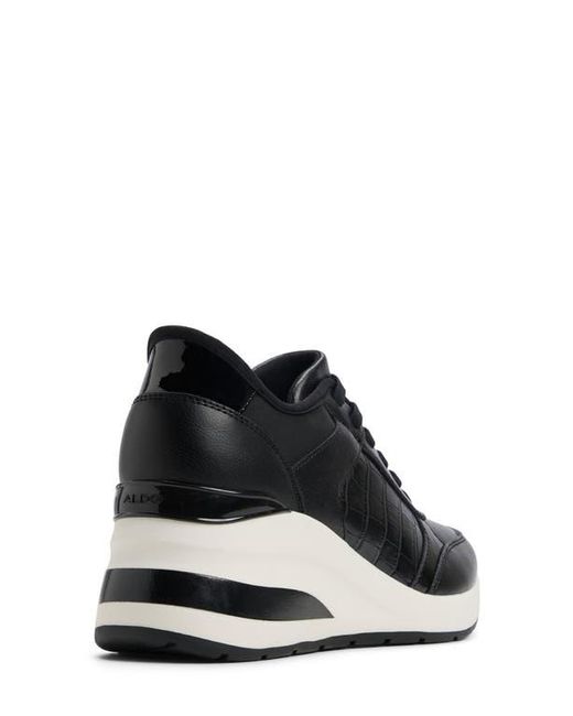 ALDO Black Iconistep Wedge Sneaker