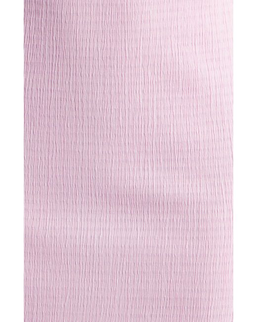 French Connection Pink Rachael Textured Sleeveless Sheath Dress