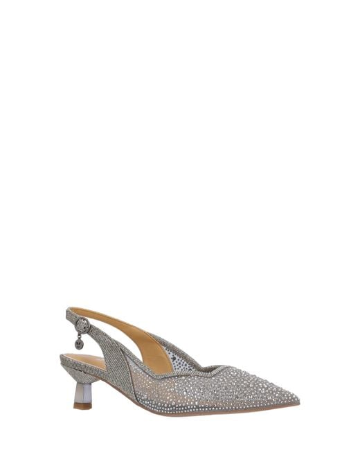 J. Reneé Multicolor Aleksa Pointed Toe Slingback Pump