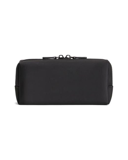 Monos Black Nylon Toiletry Travel Case