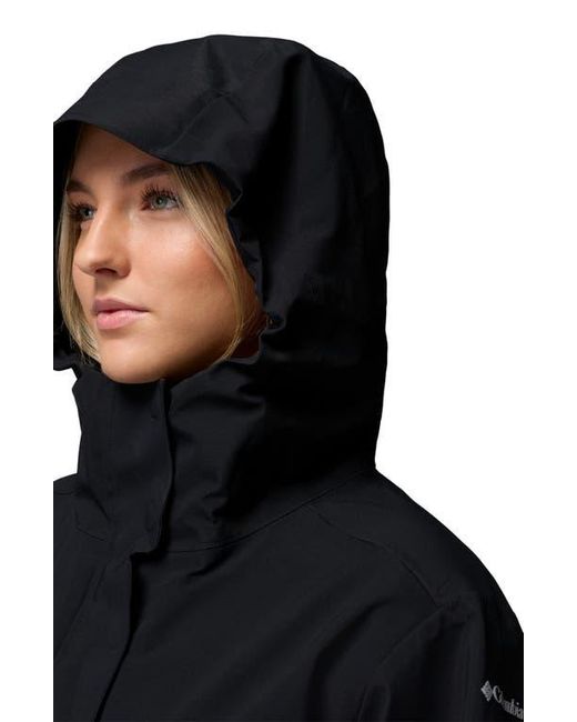 Columbia Black Amazerain 3L Shell Jacket