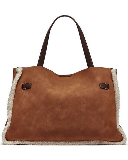 DKNY Brown Bryar Large Satchel