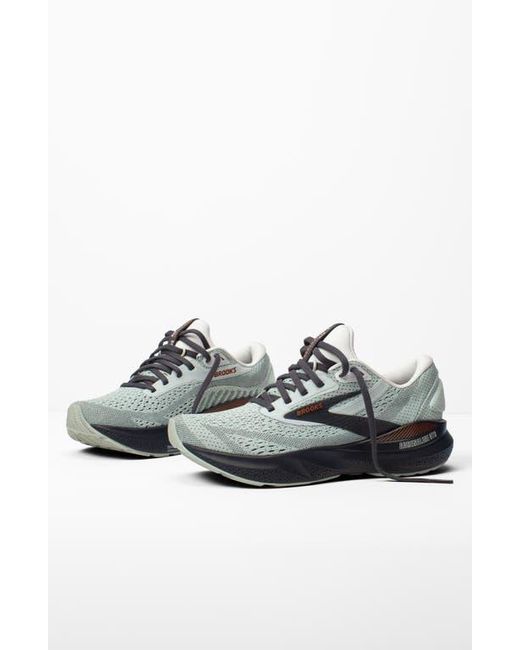 Brooks White Adrenaline Gts 24 Running Shoe