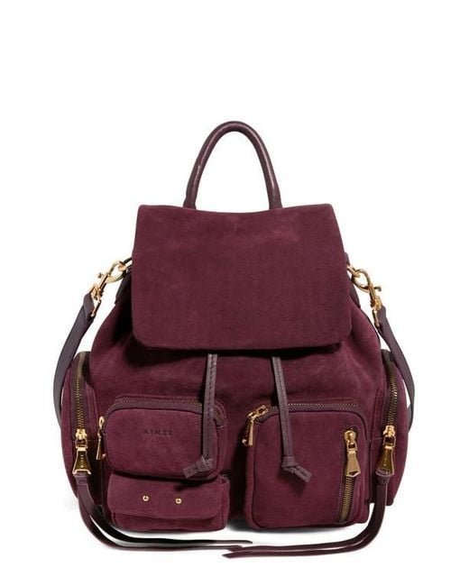 Aimee Kestenberg Purple Away We Go Backpack