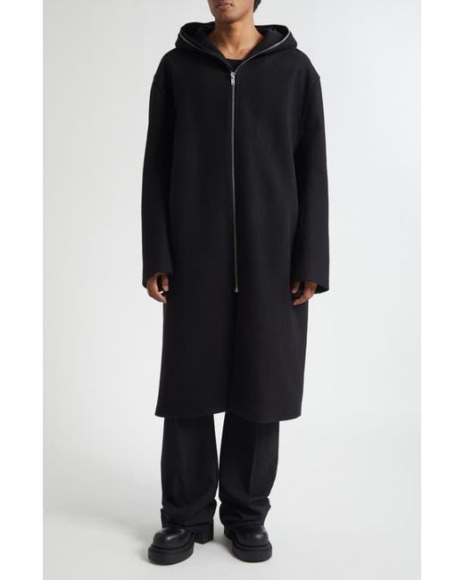 Rick Owens Black Tailored Geth Wide Leg Virgin Wool Pants for men