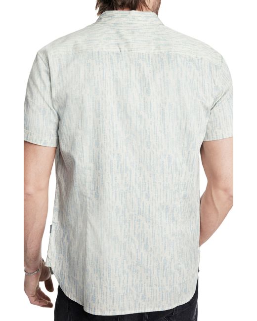 John Varvatos Black Loren Short Sleeve Button-up Shirt for men