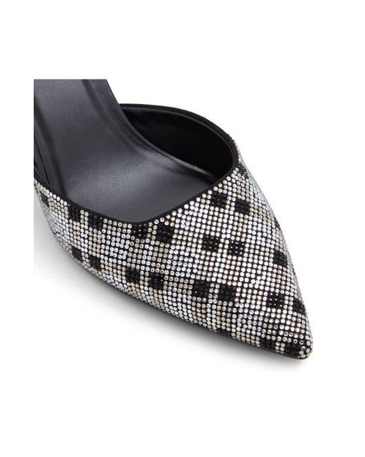 ALDO White Brizza Slingback Pointed Toe Pump