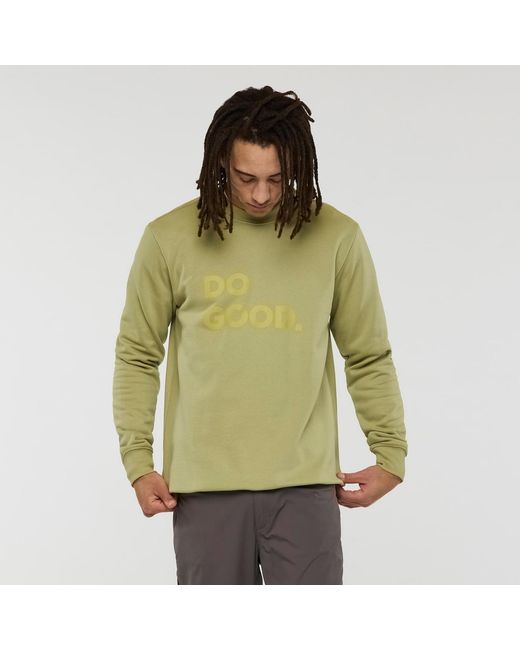 COTOPAXI Green Do Good Crew Sweatshirt for men
