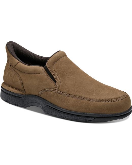 Rockport Brown Ellworth Slip-On Shoe for men