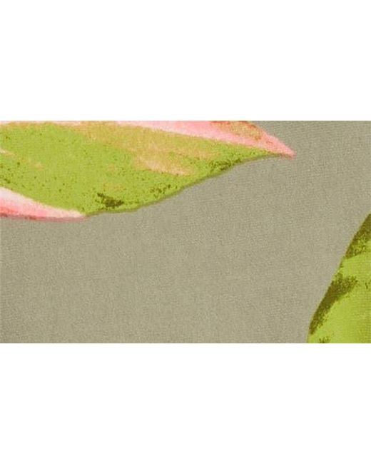 Tommy Bahama Multicolor Lavish Blooms Long Sleeve Minidress