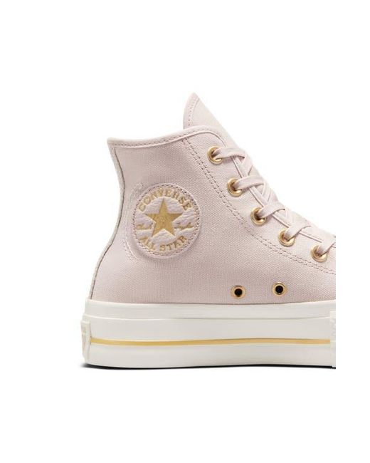 Converse White Chuck Taylor All Star Lift High Top Platform Sneaker