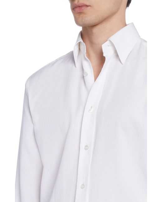 Tom Ford White Parachute Slim Fit Button-up Shirt for men