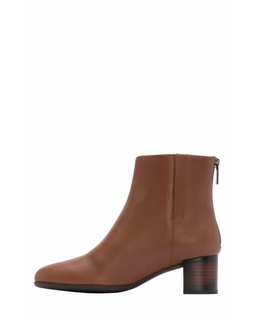 ABEO Brown Plaza Back Zip Boot