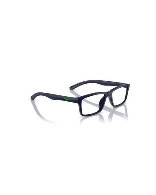 Arnette Black 52Mm Rectangle Optical Glasses for men