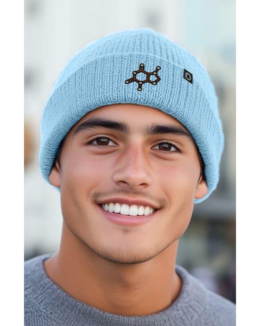 Alix Gray Molecule Beanie for men