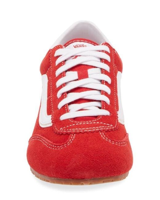 Vans Red Super Lowpro Sneaker