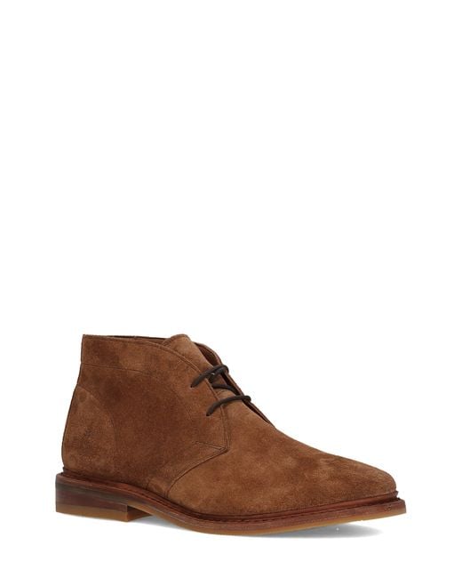 Frye Brown Paul Suede Chukka Boot for men