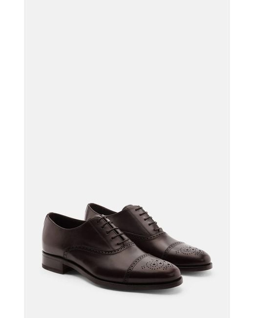 Scarosso White Silvio Oxfords for men