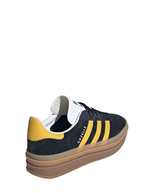 Adidas Blue Gazelle Bold Platform Sneaker