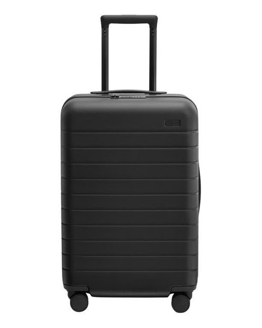 AWAY Black The Bigger Carry-On Flex Suitcase