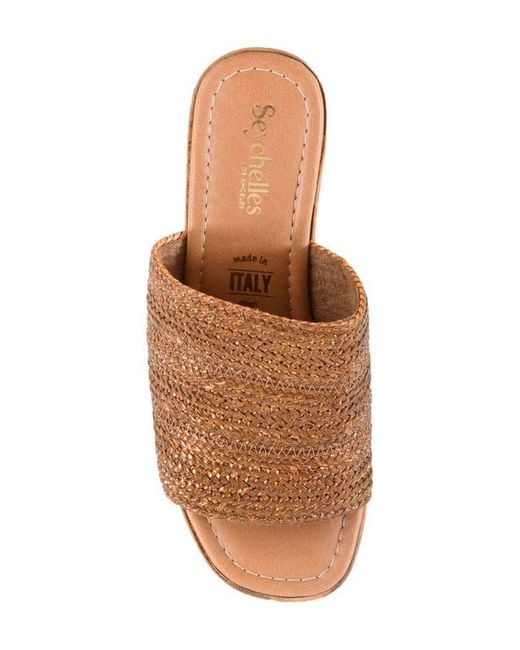 Seychelles Brown Applause Platform Sandal