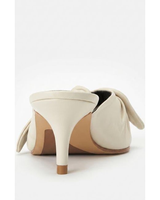 BRÓG Natural Brida Mule Kitten Heel