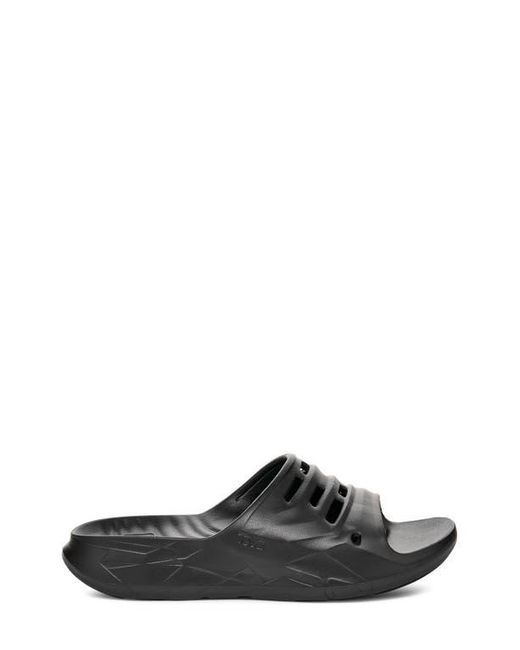 Teva Black Apretrail Slide Sandal for men