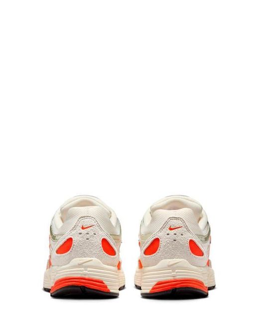 Nike White P-6000 Sneaker