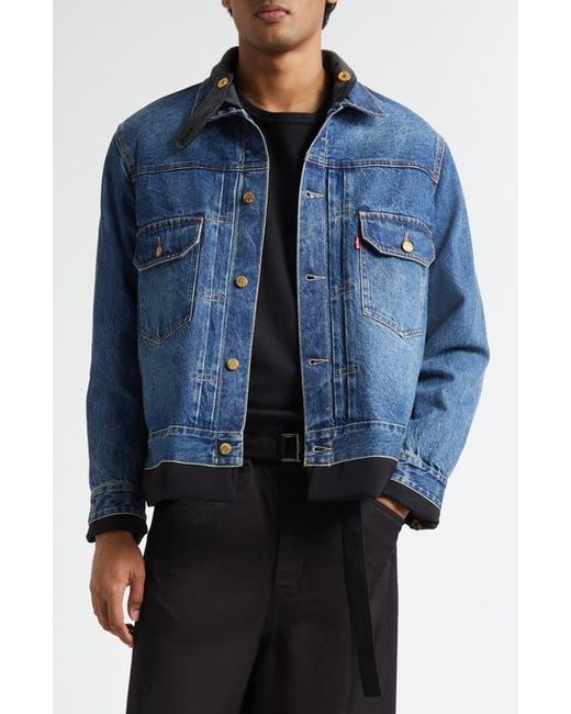 Sacai Gender Inclusive Levi's Denim X Matelassé Twill Reversible