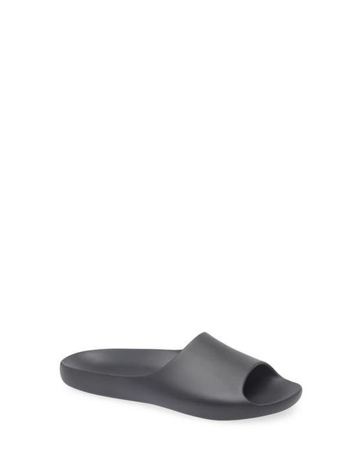 The Row Gray Ama Slide Sandal