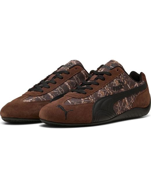 PUMA Brown Speedcat Camo Sneaker
