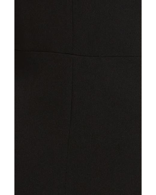 Kasper Black Stretch Crepe Two-Button Blazer