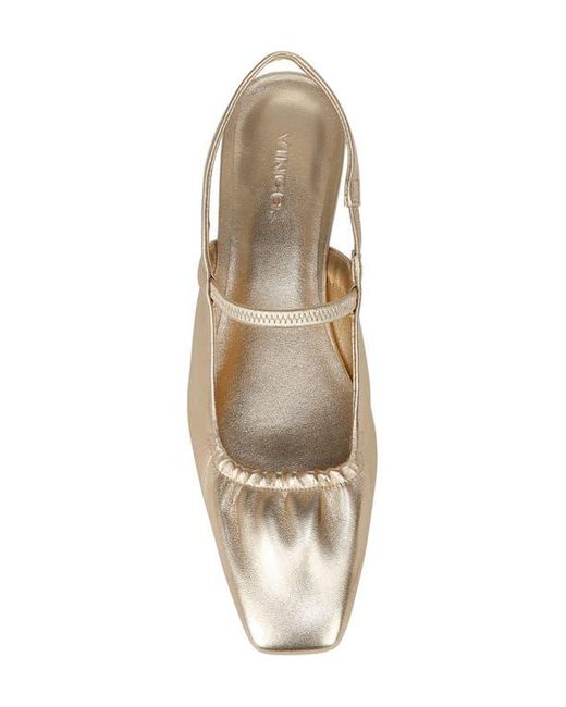 Vince Natural Venice Slingback Flat