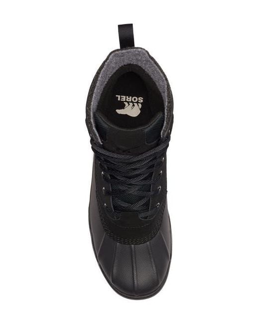 Sorel Black Buxton Lite Waterproof Boot for men