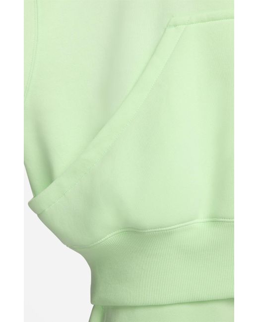 Nike Green Sportswear Phoenix Fleece Pullover Hoodie