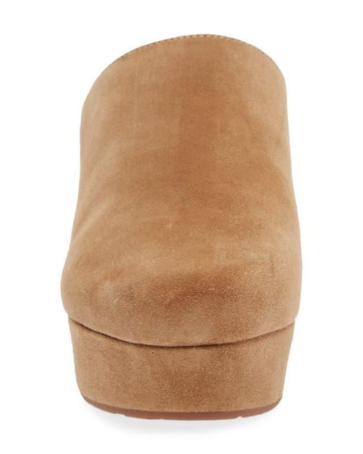 Chocolat Blu Brown Ginette Platform Clog