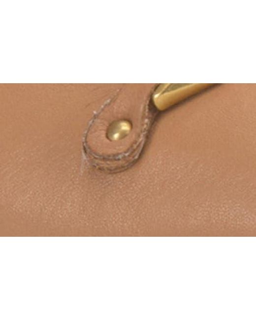Vince Camuto Brown Virna Square Toe Flat