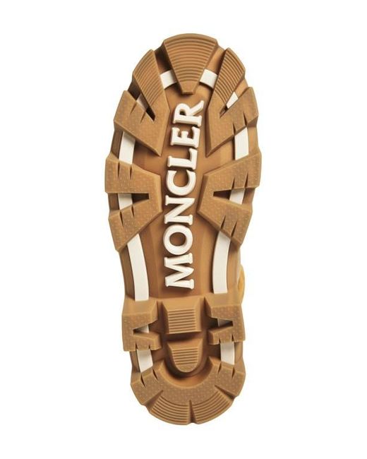 Moncler Brown Peak City Lace-Up Boot for men