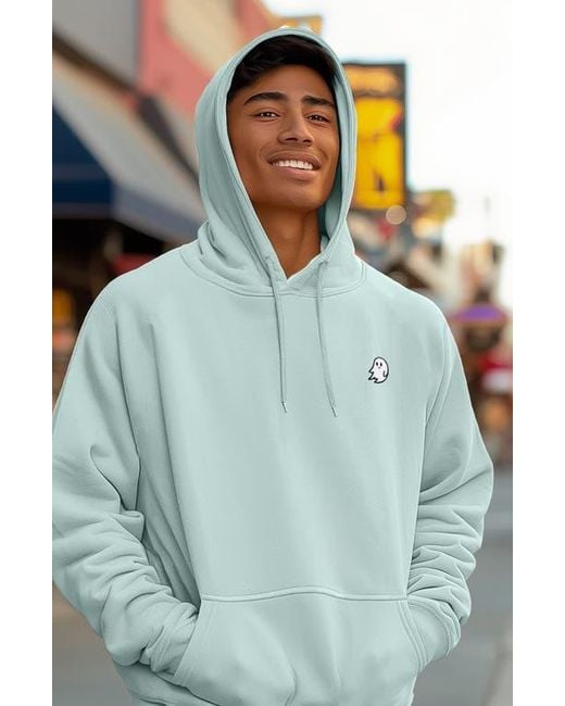 Alix Blue Ghost Midweight All Day Hoodie for men
