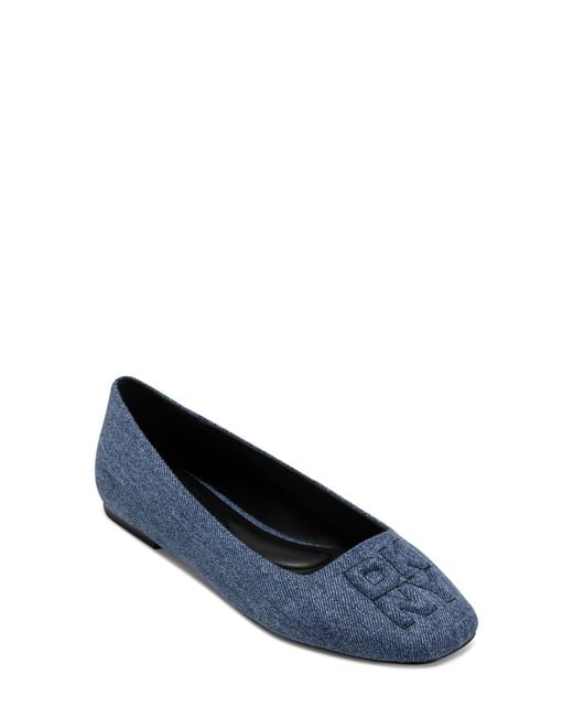 DKNY Blue Darianne Ballet Flat