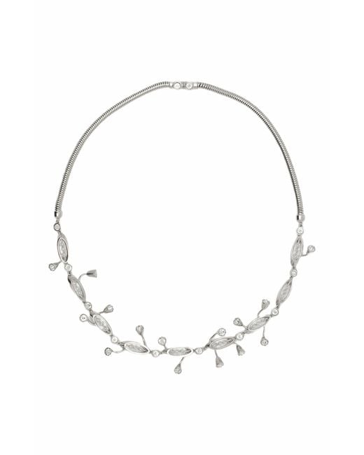 Lanvin White Aede Necklace