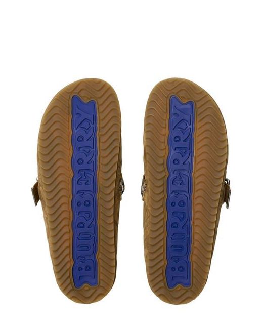 Burberry Brown Urchin Clog for men