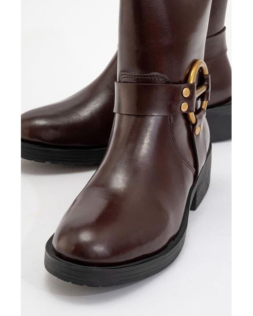 Prologue Shoes Brown Fies Buckled Boot