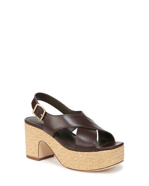 Vince Multicolor Clementina Slingback Platform Sandal