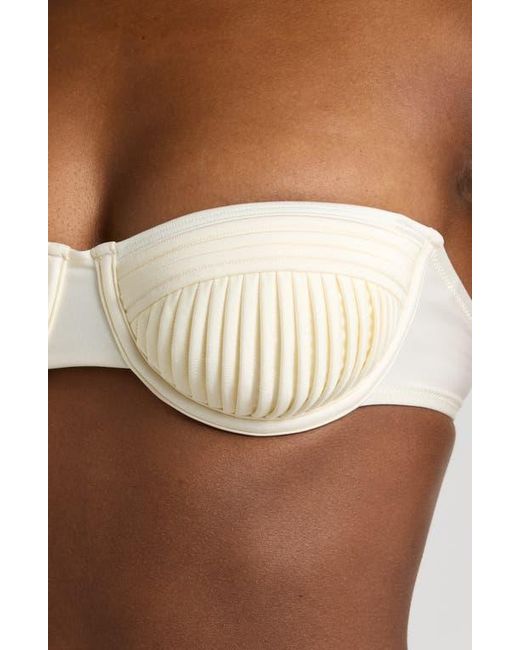 Solid & Striped Natural Solene Underwire Bikini Top