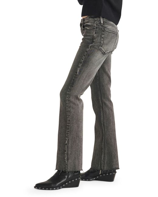Rag & Bone Black Peyton Bootcut Jeans