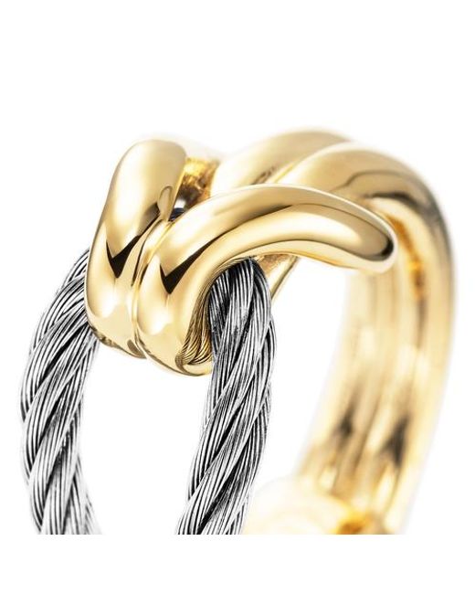 Charriol Metallic Celtic Knot Ring