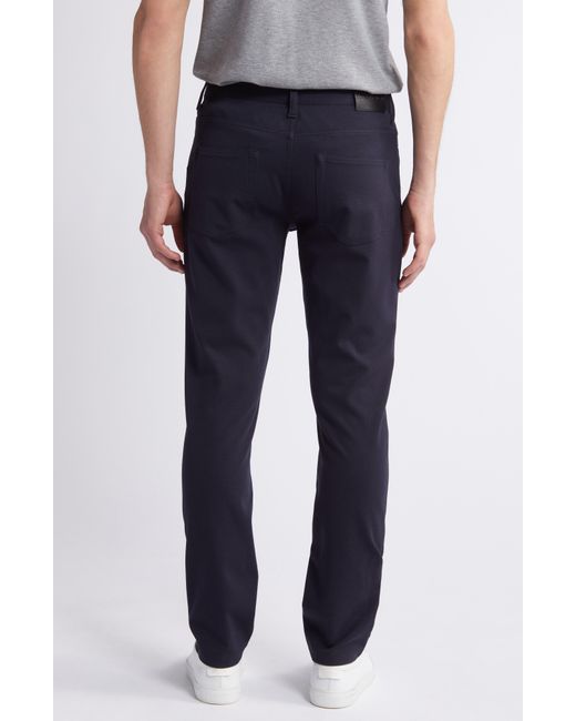 Emporio Armani Blue Stretch Jersey Pants for men