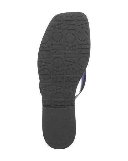 Veronica Beard White Clea Flip Flop