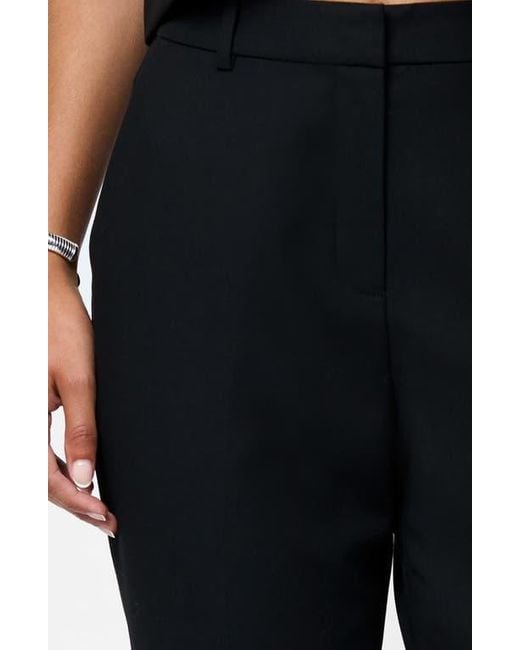 French Connection Black Kai Wool Suiting Pants
